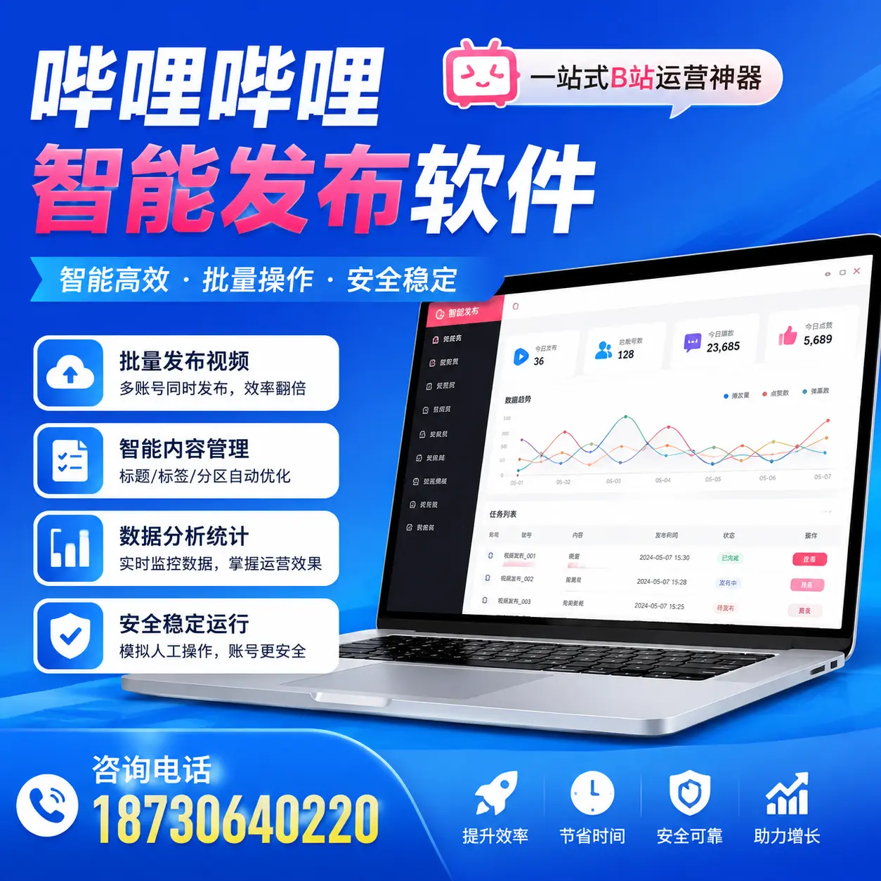 如何通过哔哩哔哩智能发布软件提升 吉安 企业曝光率